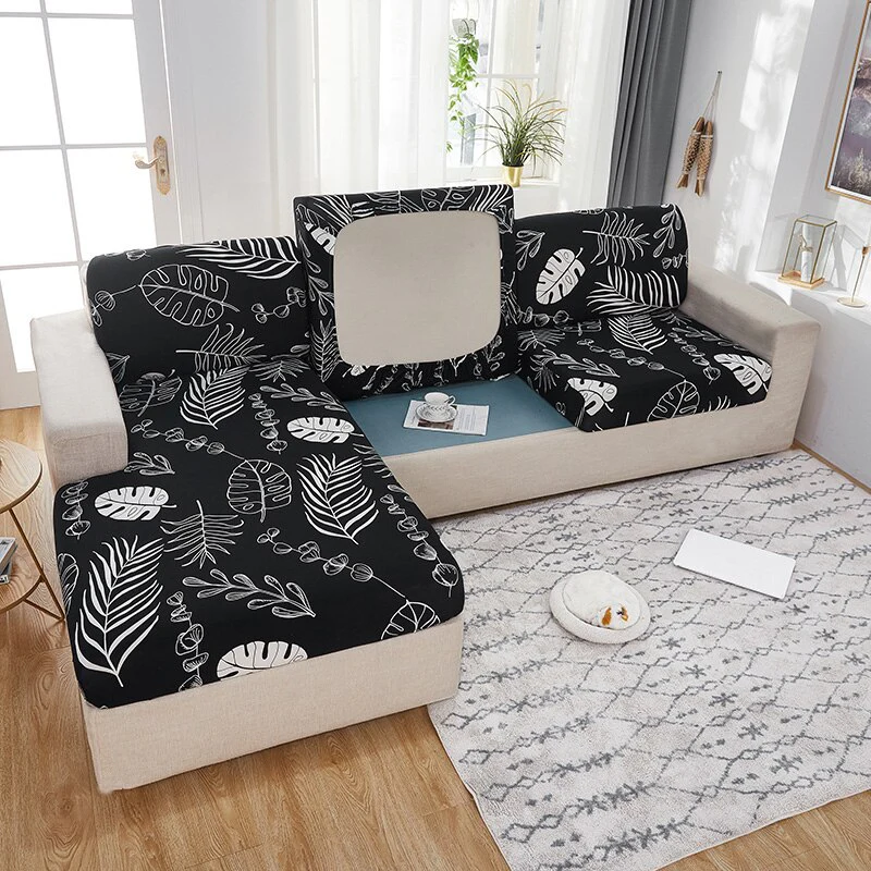 Elastic Geometric Sofa Seat Cushion Cover Stretch Tight Sofa Cover for Living Room Chaise Lounge Couch Corner Sofa Slipcover Seat Cover - Image 20