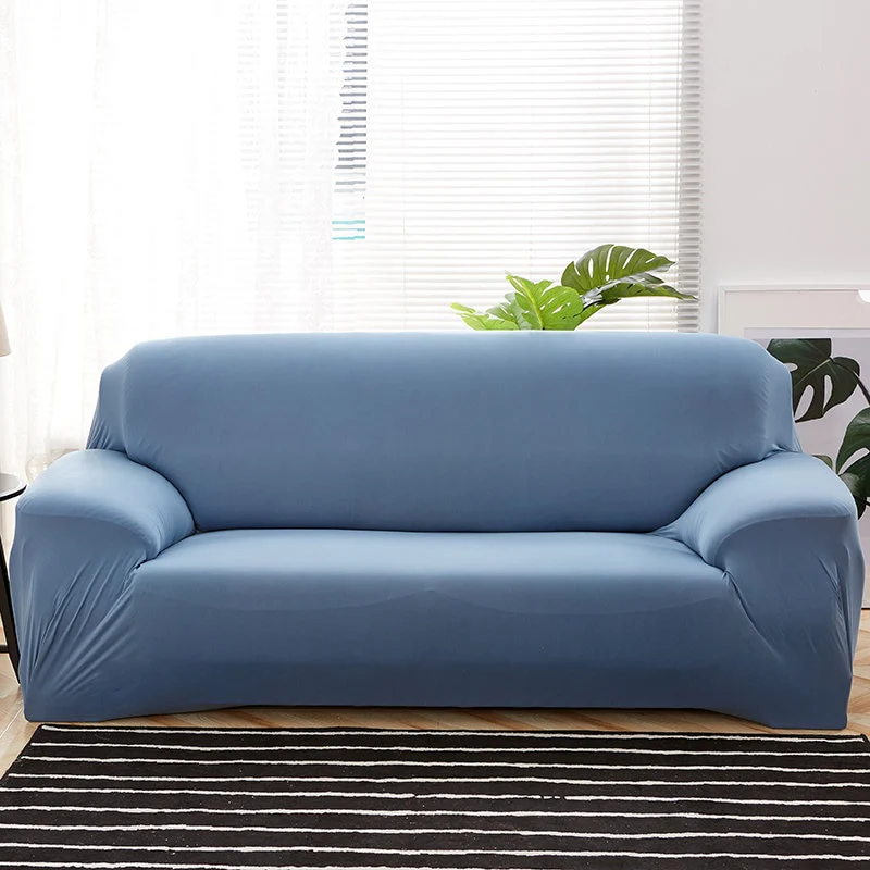 Elastic Plain Solid Sofa Cover Stretch Tight Wrap All-inclusive Sofa Cover Furniture Protector Covers Sofa Couch Cover ArmChair Cover - Image 21