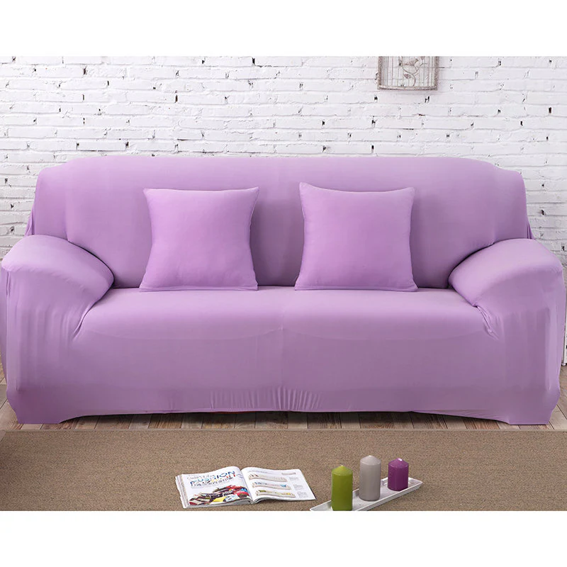 Elastic Plain Solid Sofa Cover Stretch Tight Wrap All-inclusive Sofa Cover Furniture Protector Covers Sofa Couch Cover ArmChair Cover - Image 24