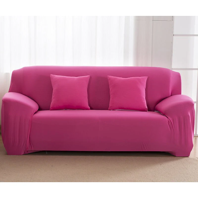 Elastic Plain Solid Sofa Cover Stretch Tight Wrap All-inclusive Sofa Cover Furniture Protector Covers Sofa Couch Cover ArmChair Cover - Image 25