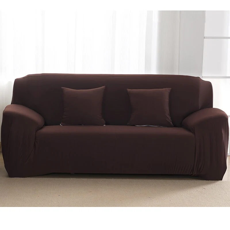 Elastic Plain Solid Sofa Cover Stretch Tight Wrap All-inclusive Sofa Cover Furniture Protector Covers Sofa Couch Cover ArmChair Cover - Image 26
