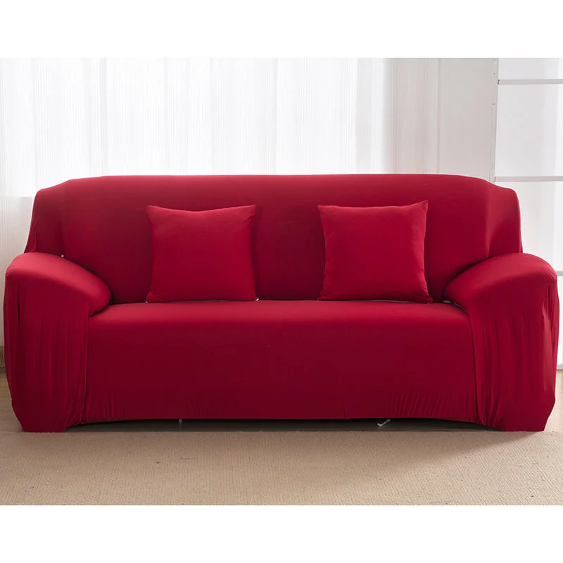 Elastic Plain Solid Sofa Cover Stretch Tight Wrap All-inclusive Sofa Cover Furniture Protector Covers Sofa Couch Cover ArmChair Cover - Image 30