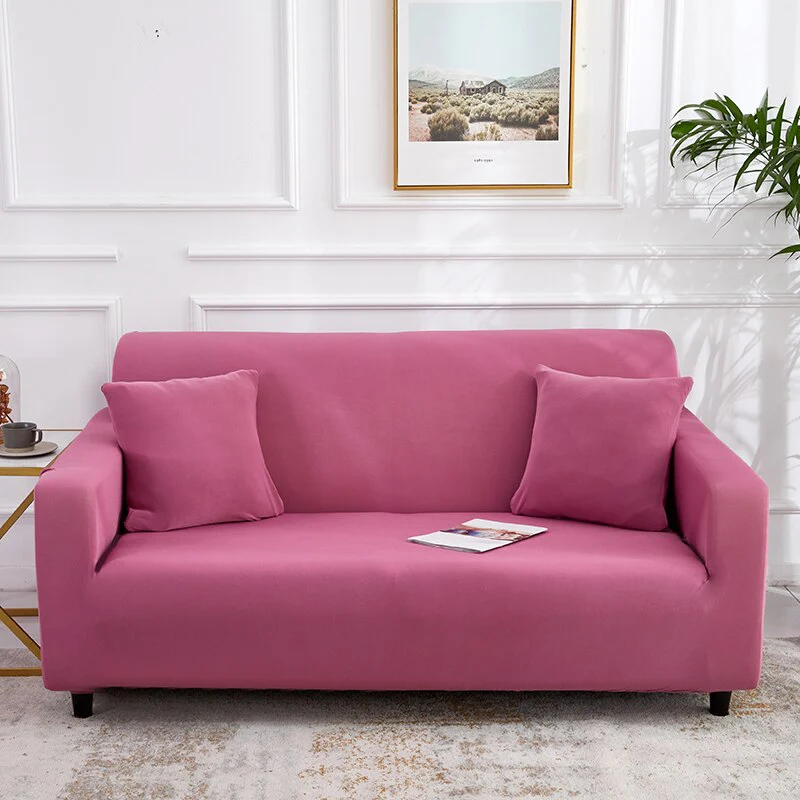 Elastic Plain Solid Sofa Cover Stretch Tight Wrap All-inclusive Sofa Cover Furniture Protector Covers Sofa Couch Cover ArmChair Cover - Image 7