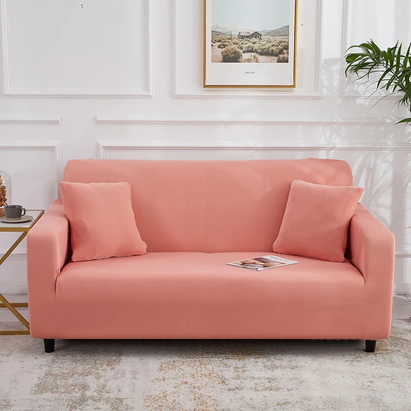 Elastic Plain Solid Sofa Cover Stretch Tight Wrap All-inclusive Sofa Cover Furniture Protector Covers Sofa Couch Cover ArmChair Cover - Image 8