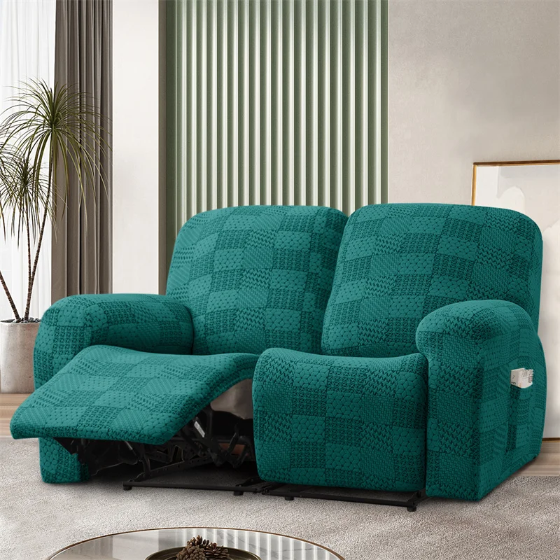 Elastic Recliner Sofa Covers 1 2 Seater Jacquard Sofa Slipcoves Stretch Spandex Lazy Boy Armchair Cover Furniture Protector Case - Image 7