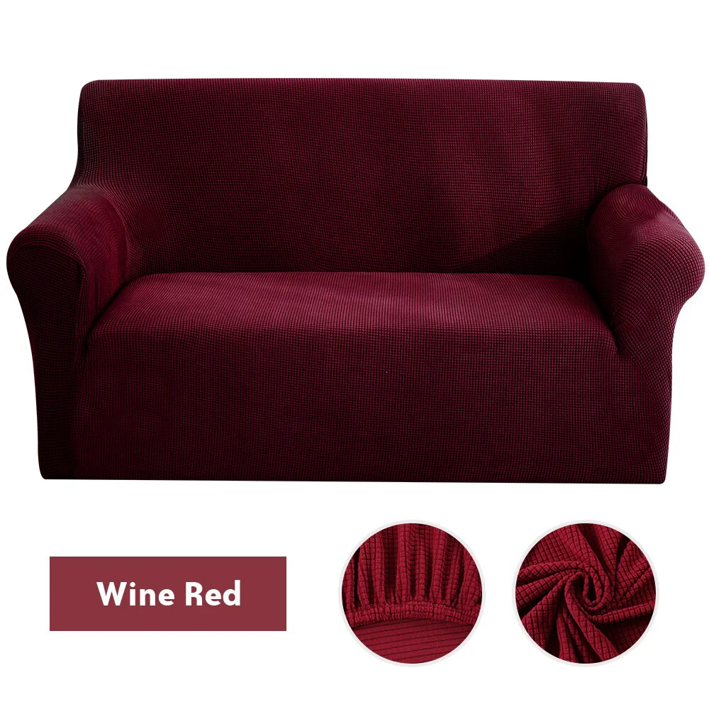 Elastic Sofa Cover Cotton All-inclusive Couch Cover 1/2/3 Seater Stretch Slipcover L Shape Corner Sofa Spandex Jacquard Sofa Cover Fabric Couch Cover - Image 8