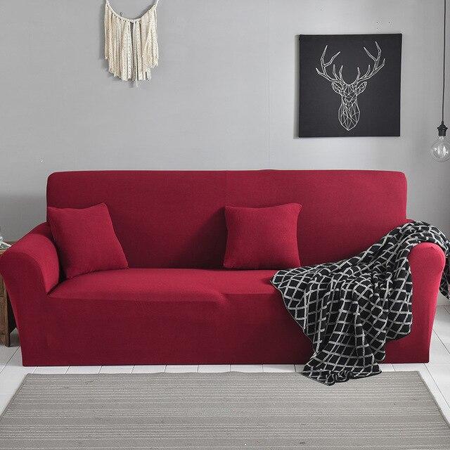 Elastic Sofa Cover Non-slip Stretch Slipcover Sectional Couch Cover L Shape Corner Armchair Cover 1/2/3/4 Seater Case Corner Sofa Cover - Image 16