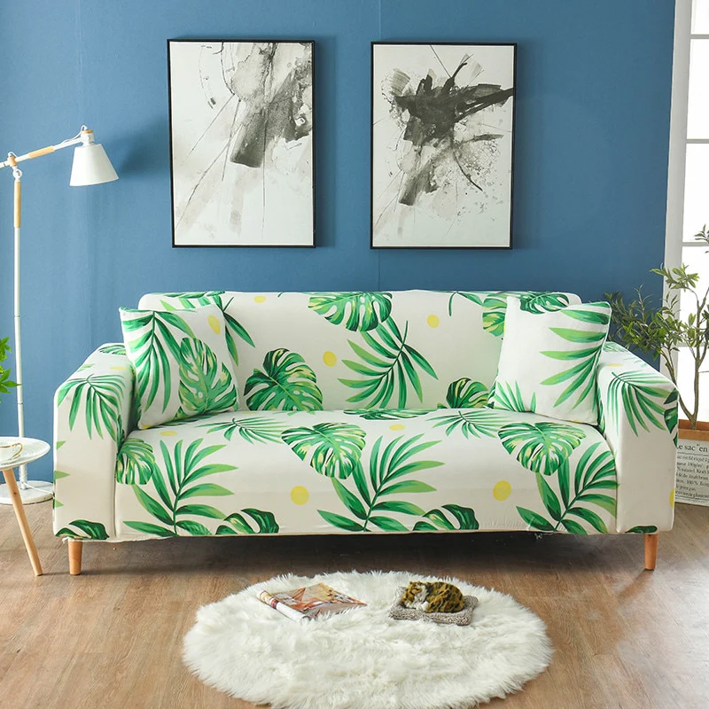 Elastic Sofa Cover Non-slip Stretch Slipcover Sectional Couch Cover L Shape Corner Armchair Cover 1/2/3/4 Seater Case Corner Sofa Cover - Image 18
