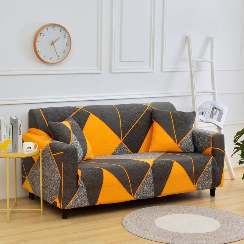 Elastic Sofa Cover Non-slip Stretch Slipcover Sectional Couch Cover L Shape Corner Armchair Cover 1/2/3/4 Seater Case Corner Sofa Cover - Image 27