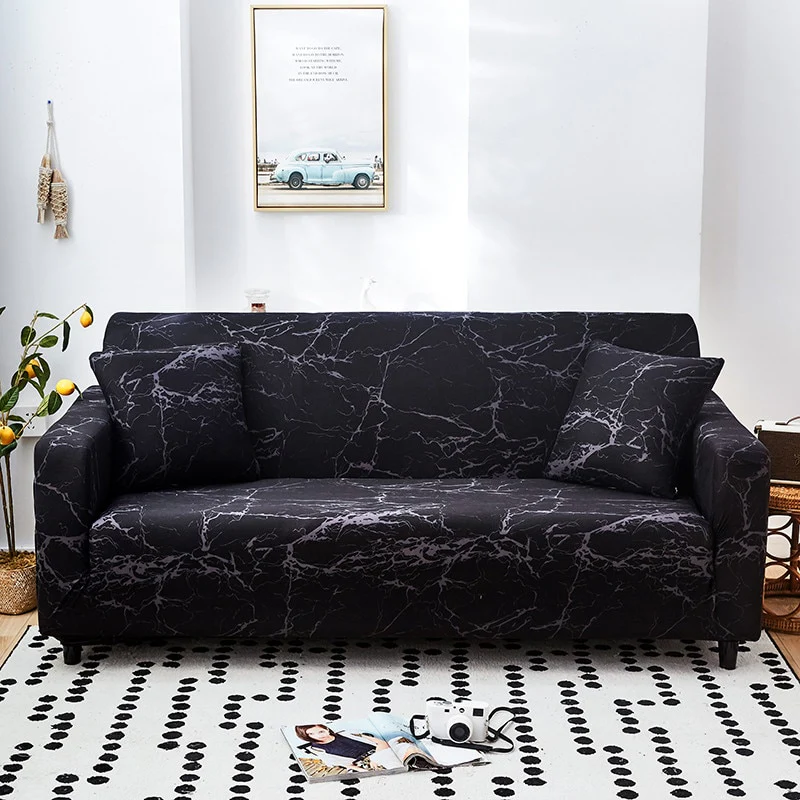 Elastic Sofa Cover Non-slip Stretch Slipcover Sectional Couch Cover L Shape Corner Armchair Cover 1/2/3/4 Seater Case Corner Sofa Cover - Image 5