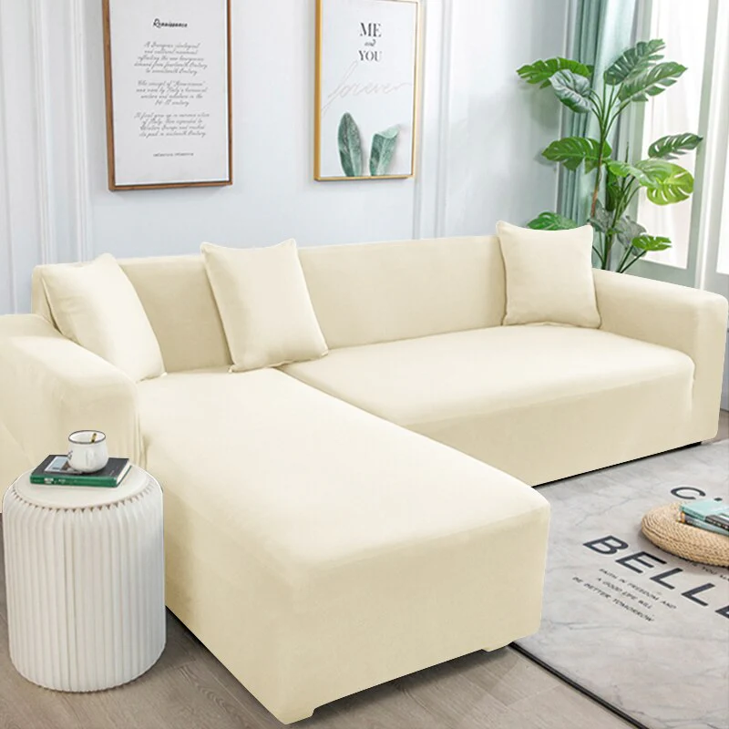 Elastic Sofa Cover Slipcover For Living Room Stretch Spandex Armchair Cover 1/2/3/4 Seater Corner L Shape Couch Cover - Image 18