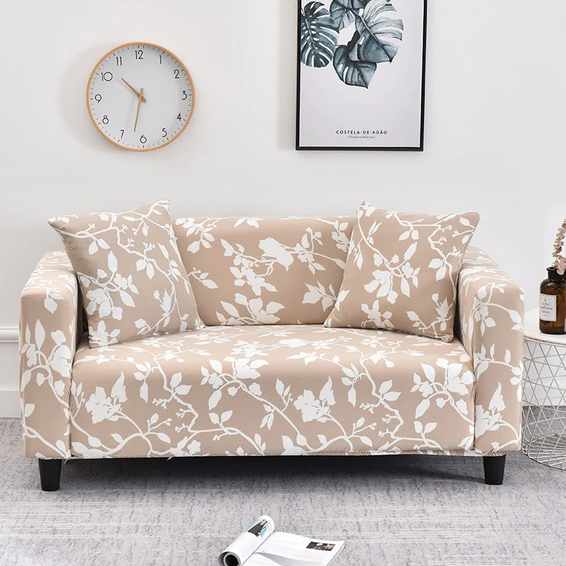 Elastic Sofa Cover Stretch Plaid Sofa Covers Fully-wrap Couch Chair Cover Anti-dust Furniture Protector L Shape Couch Cover Elastic Slipcovers - Image 27