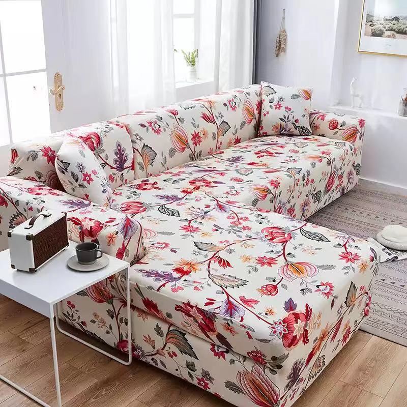Elastic Sofa Cover Stretch Plaid Sofa Covers Fully-wrap Couch Chair Cover Anti-dust Furniture Protector L Shape Couch Cover Elastic Slipcovers - Image 3