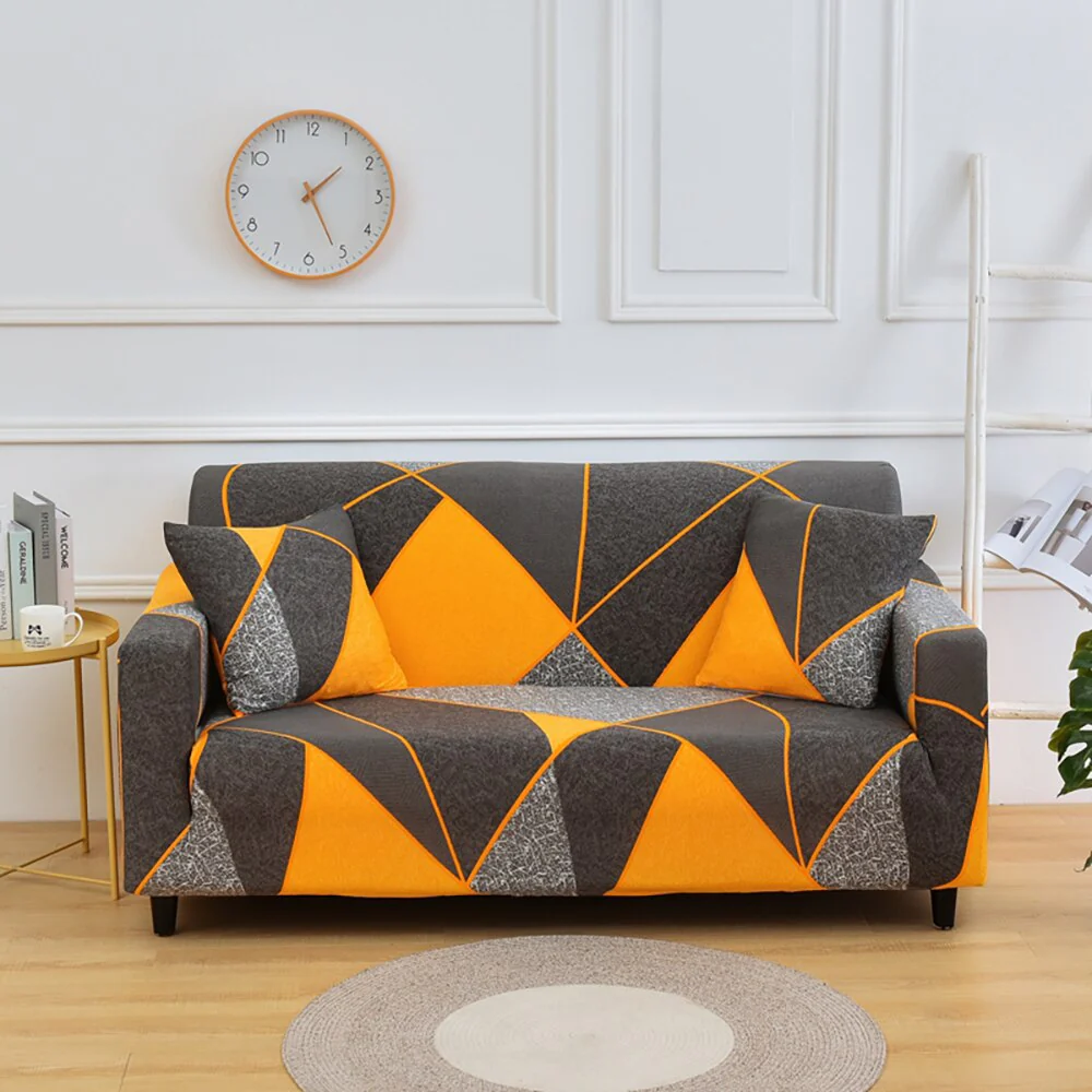 Elastic Sofa Cover Stretch Sectional Corner Couch Cover Universal Cover 1/2/3/4 Slipcover,L Shaped 1/2/3/4 Seats Covers L Shape Sofa Cover - Image 22