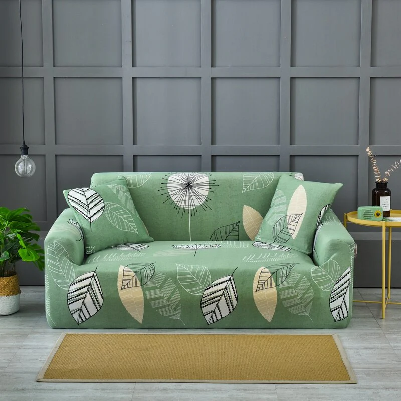 Elastic Sofa Cover Stretch Sectional Corner Couch Cover Universal Cover 1/2/3/4 Slipcover,L Shaped 1/2/3/4 Seats Covers L Shape Sofa Cover - Image 24