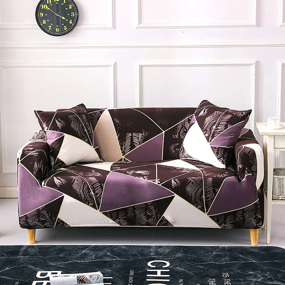 Elastic Sofa Cover Stretch Sectional Corner Couch Cover Universal Cover 1/2/3/4 Slipcover,L Shaped 1/2/3/4 Seats Covers L Shape Sofa Cover - Image 31