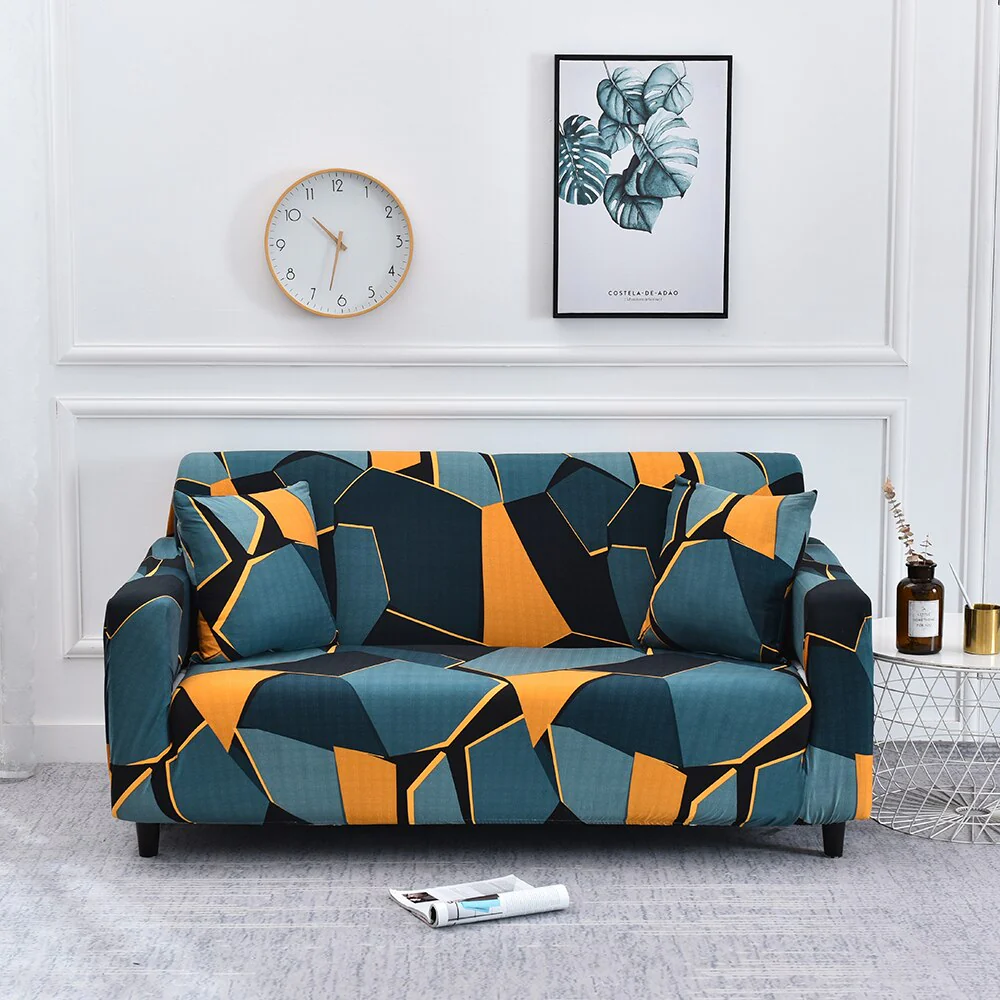 Elastic Sofa Cover Stretch Sectional Corner Couch Cover Universal Cover 1/2/3/4 Slipcover,L Shaped 1/2/3/4 Seats Covers L Shape Sofa Cover - Image 9