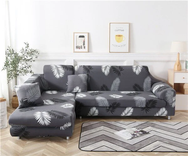 Elastic Sofa Cover Stretch Sofa Covers Need 2 Pieces Couch Covers for L-shape Corner Sectional Sofa Universal Sofa Covers Armchair Corner Couch Cover - Image 26