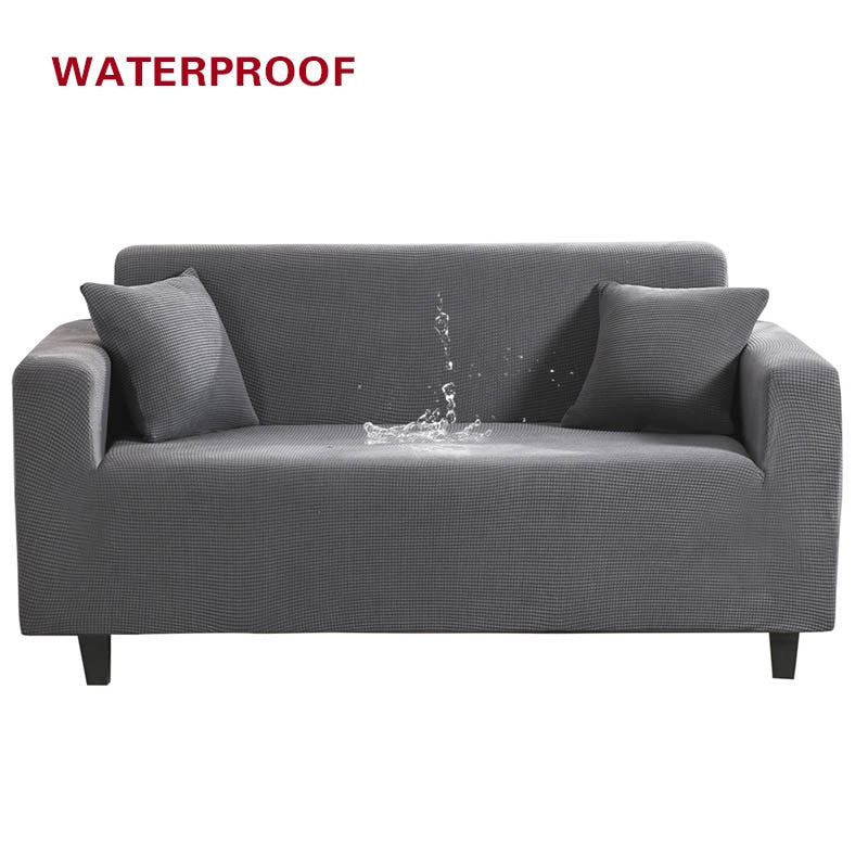 Elastic Sofa Cover Waterproof Sofa Cover Solid Color High Stretch Slipcover All-inclusive Elastic Dustproof Couch Cover Sofa Covers Washable - Image 4