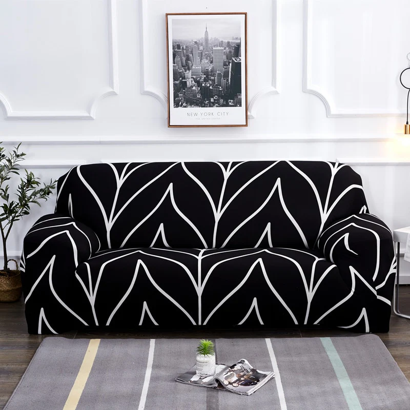 Elastic Sofa Covers All-inclusive Slip-resistant Couch Cover Strech L Shape Corner Sofa Towel Slipcover Elastic Furniture Couch Covers Settee Cover - Image 22
