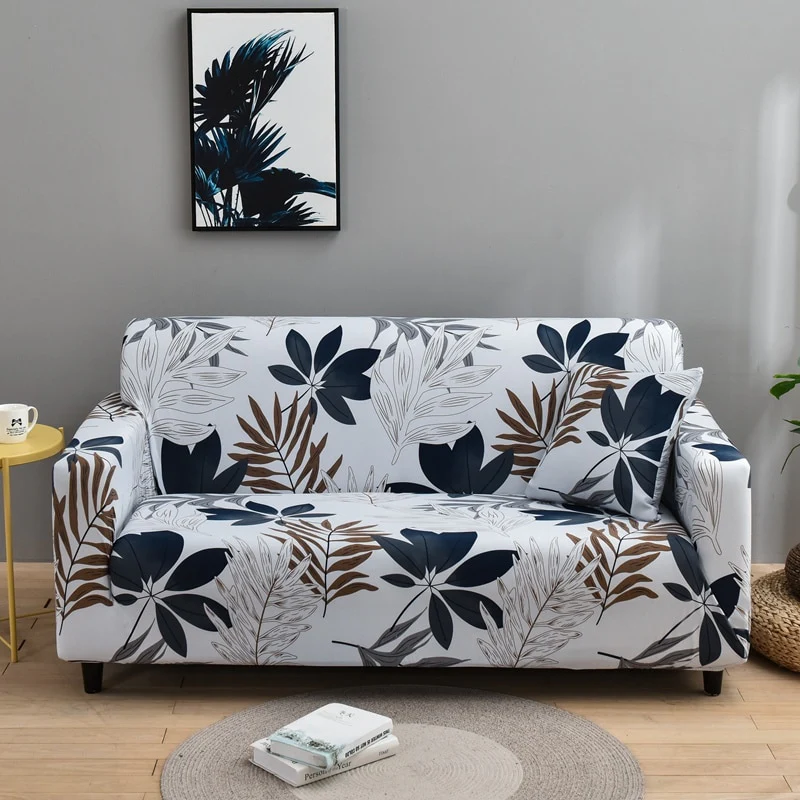 Elastic Sofa Covers All-inclusive Slip-resistant Couch Cover Strech L Shape Corner Sofa Towel Slipcover Elastic Furniture Couch Covers Settee Cover - Image 6