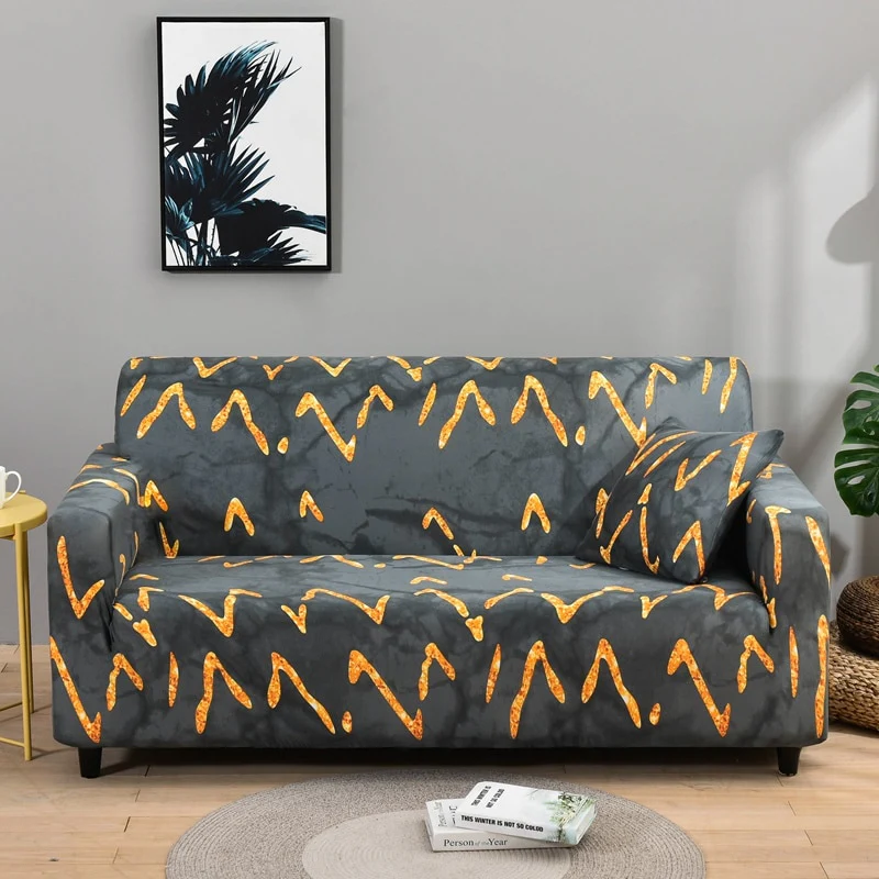 Elastic Sofa Covers All-inclusive Slip-resistant Couch Cover Strech L Shape Corner Sofa Towel Slipcover Elastic Furniture Couch Covers Settee Cover - Image 7