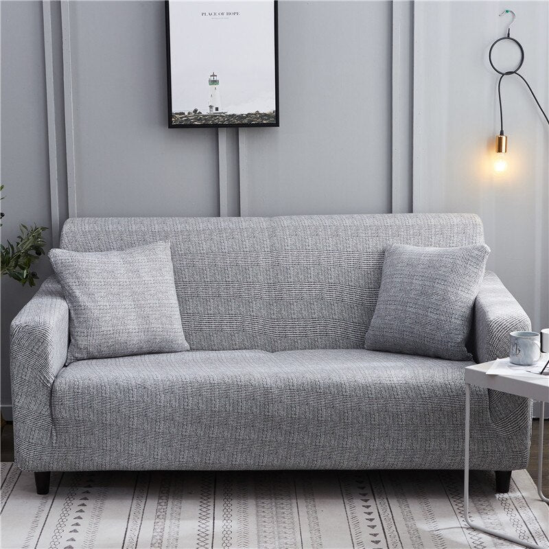 Elastic Sofa Covers Stretch Slipcover Sectional Couch Cover L-shape Armchair Cover 1/2/3/4-seater Sofa Covers Stretch Corner Sofa Cover - Image 14