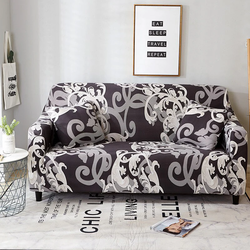 Elastic Sofa Covers Stretch Slipcover Sectional Couch Cover L-shape Armchair Cover 1/2/3/4-seater Sofa Covers Stretch Corner Sofa Cover - Image 9