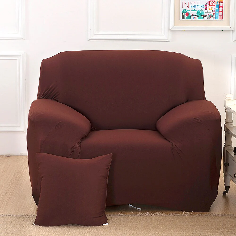 Elastic White Sofa Cover Stretch Tight Wrap All-inclusive Sofa Covers Couch Cover Chair Sofa Cover Couch Case 1/2/3/4 seater Slipcovers - Image 11