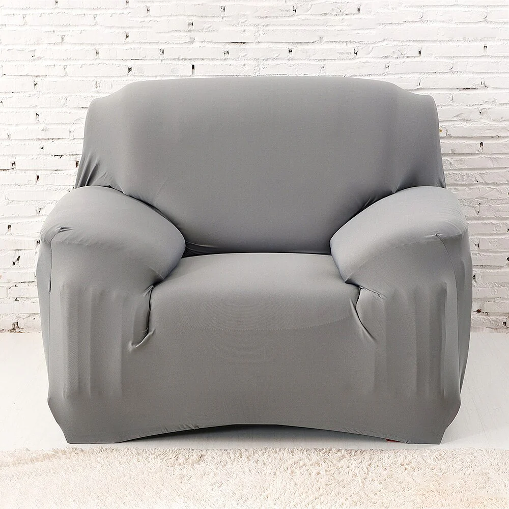 Elastic White Sofa Cover Stretch Tight Wrap All-inclusive Sofa Covers Couch Cover Chair Sofa Cover Couch Case 1/2/3/4 seater Slipcovers - Image 17