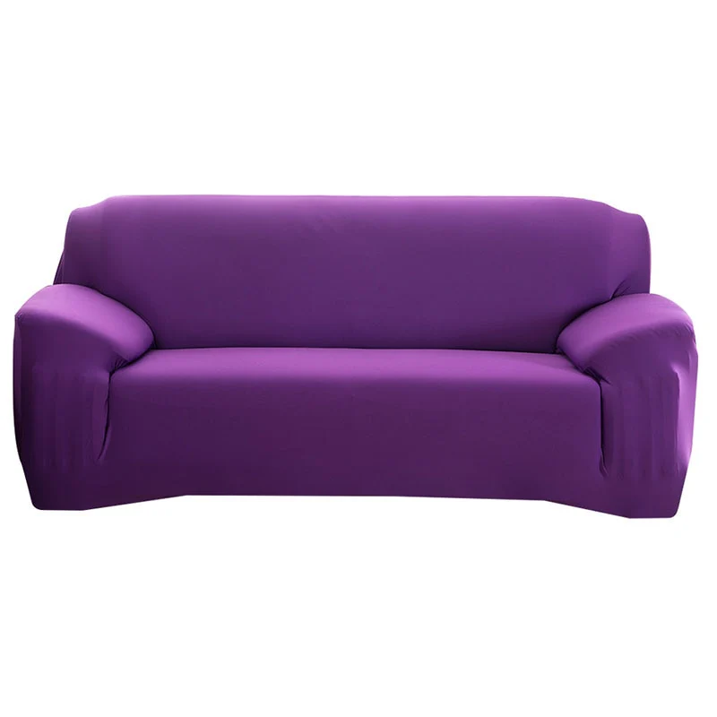 Elasticity Sofa Cover Extensible Couch Cover SofaCovers Sectional Solid Color Single/two/three/four Seats Corner Sofa Cover L Shape Need Buy 2pcs - Image 22