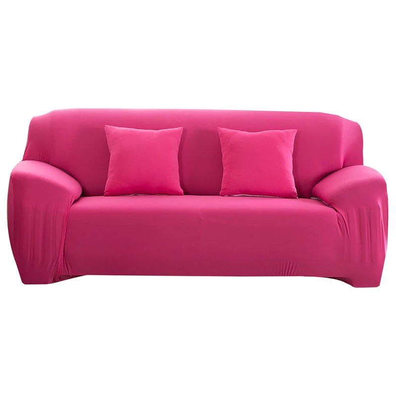 Elasticity Sofa Cover Extensible Couch Cover SofaCovers Sectional Solid Color Single/two/three/four Seats Corner Sofa Cover L Shape Need Buy 2pcs - Image 23