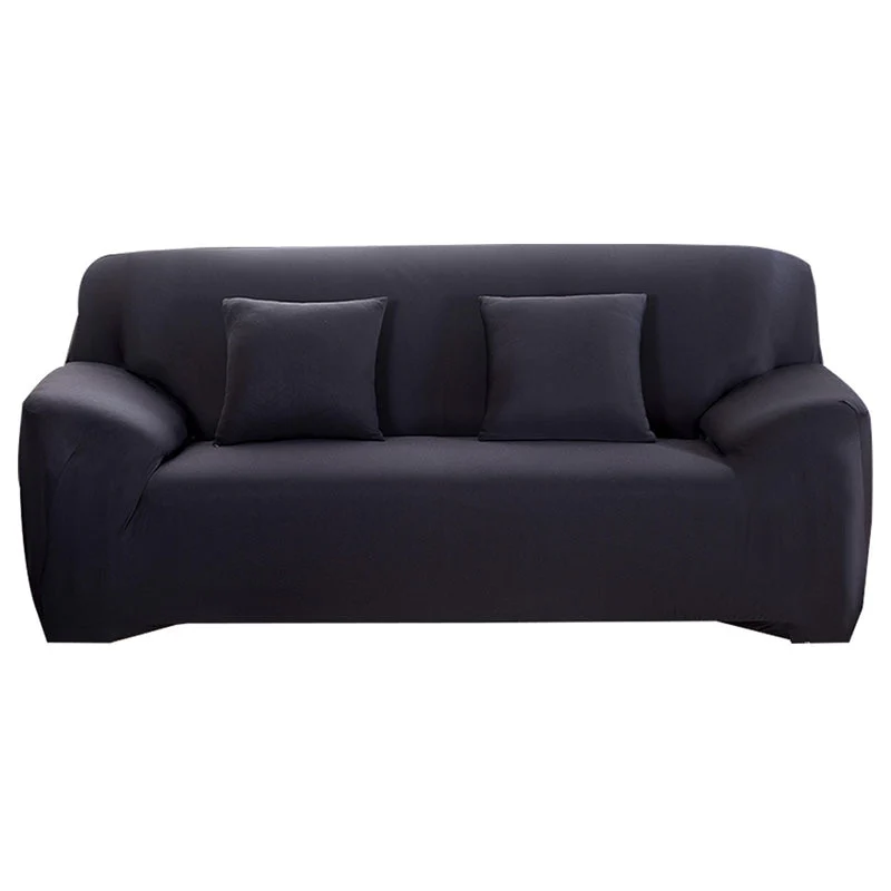 Elasticity Sofa Cover Extensible Couch Cover SofaCovers Sectional Solid Color Single/two/three/four Seats Corner Sofa Cover L Shape Need Buy 2pcs - Image 9