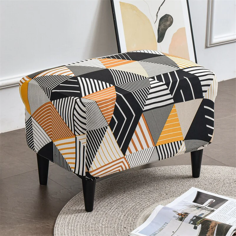 Floral Wing Chair Cover Sloping King Back Armchair Covers Elastic Armchair Slipcover Wingback Sofa Back Chair Cover Slipcovers - Image 35