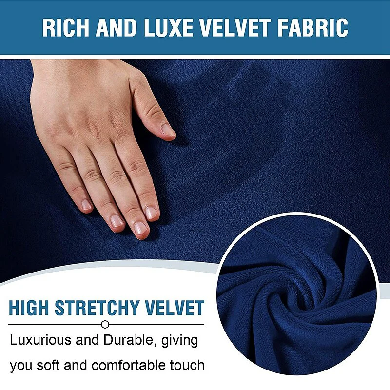 High Grade Recliner Sofa Chair Cover 2 Seat Sofa All-inclusive Non-slip Sofa Couch Cover Slipcover Elastic Recliner Double Seat Sofa Recliner Covers - Image 4