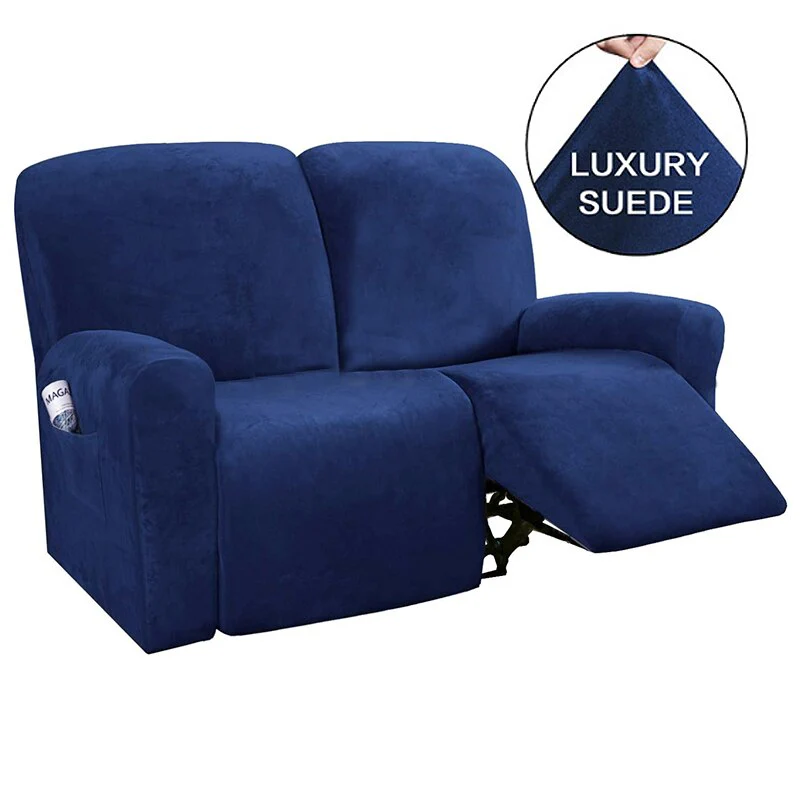 High Grade Recliner Sofa Chair Cover 2 Seat Sofa All-inclusive Non-slip Sofa Couch Cover Slipcover Elastic Recliner Double Seat Sofa Recliner Covers - Image 8