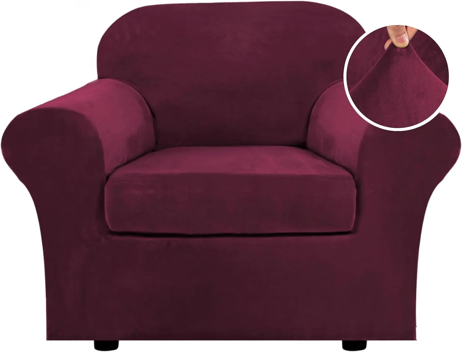 High Grade Thick Velvet Sofa Covers Couch Covers for Cushion Couch Sofa High Stretch Sofa Slipcovers Furniture Protector Fit Couch - Image 17