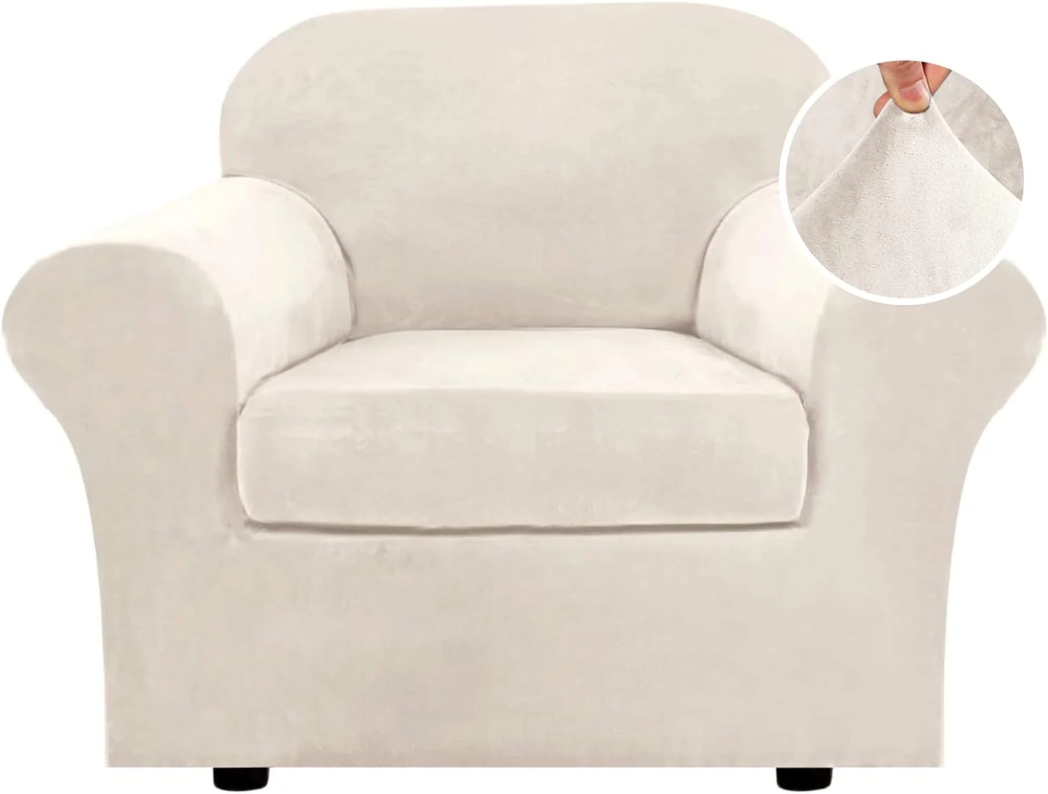 High Grade Thick Velvet Sofa Covers Couch Covers for Cushion Couch Sofa High Stretch Sofa Slipcovers Furniture Protector Fit Couch - Image 32