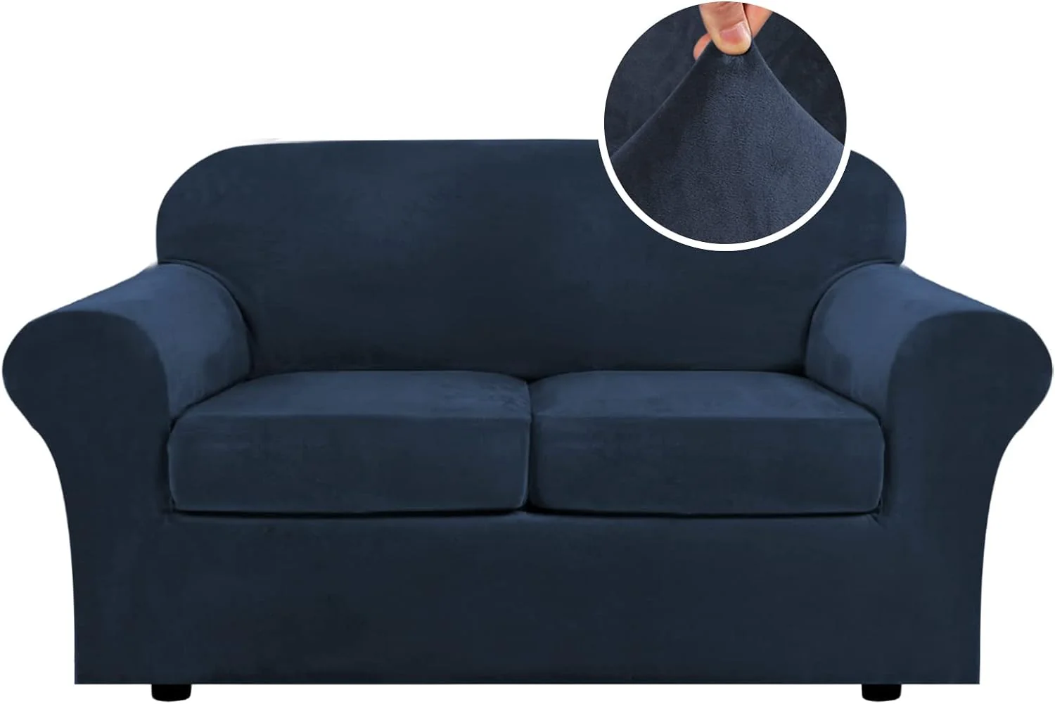 High Grade Thick Velvet Sofa Covers Couch Covers for Cushion Couch Sofa High Stretch Sofa Slipcovers Furniture Protector Fit Couch - Image 39