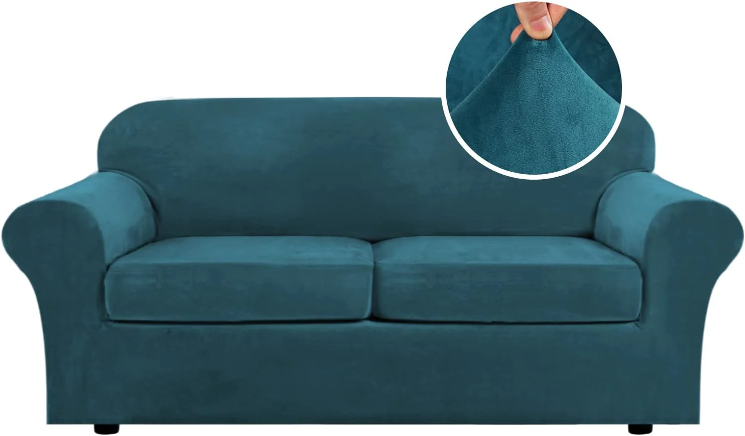 High Grade Thick Velvet Sofa Covers Couch Covers for Cushion Couch Sofa High Stretch Sofa Slipcovers Furniture Protector Fit Couch - Image 58
