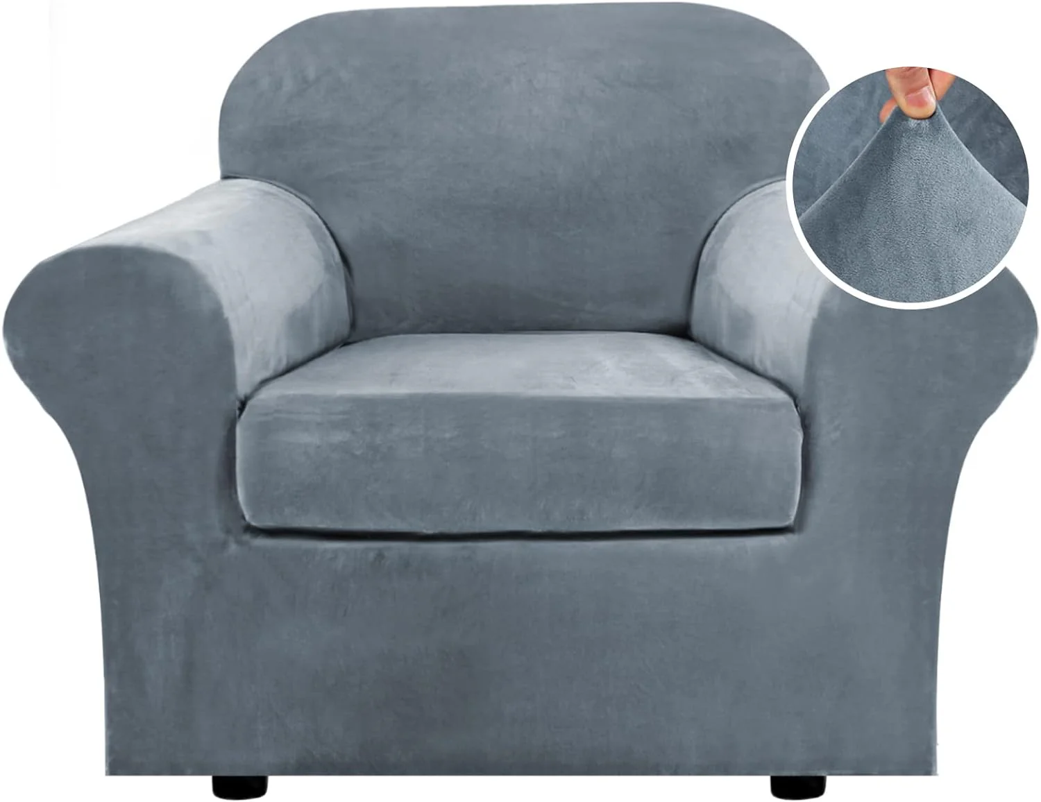 High Grade Thick Velvet Sofa Covers Couch Covers for Cushion Couch Sofa High Stretch Sofa Slipcovers Furniture Protector Fit Couch - Image 64