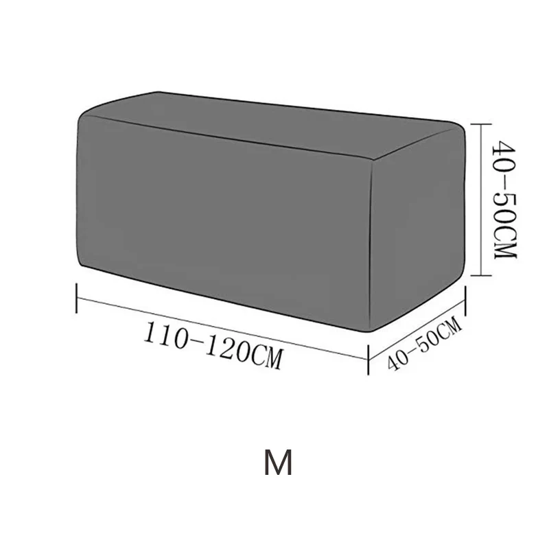 Home Decorative Sofa Footstool Covers Elastic Fully Wrapped Rectangular Stool Covers Thicken Sofa Footrest Dust-proof Cover - Image 4