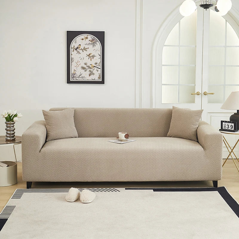 Jacquard Elastic Sofa Slipcover Adjustable Non-slip Stretch Sofa Cover Home Living Room Sofa Protector Cover Home Decor - Image 11