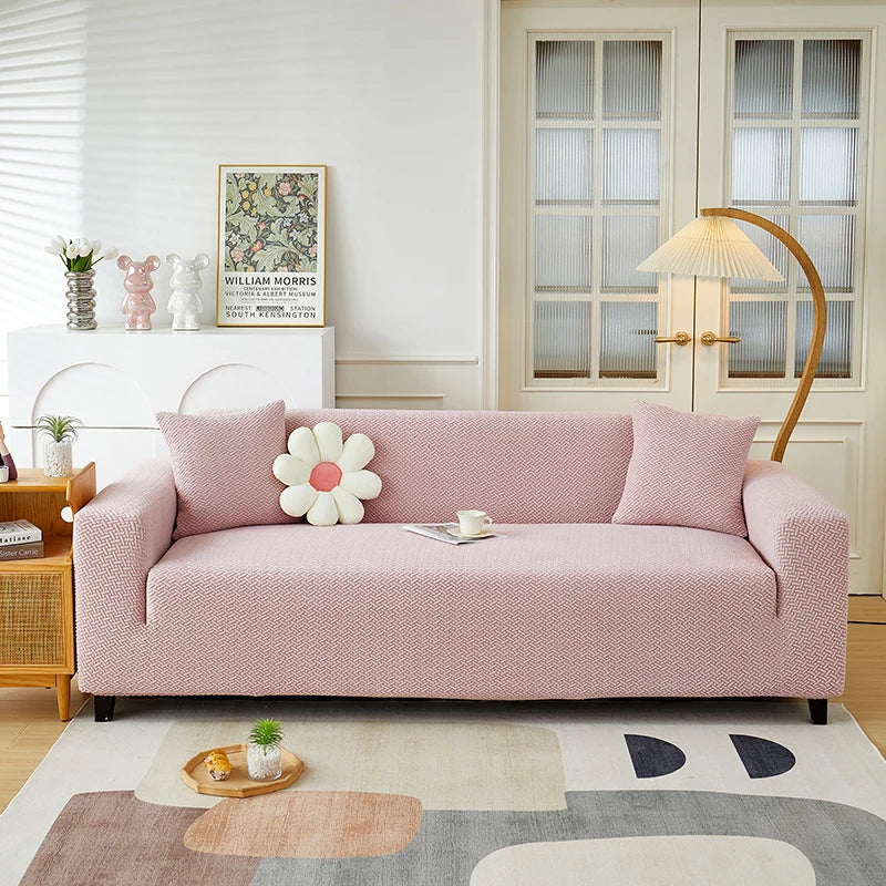 Jacquard Elastic Sofa Slipcover Adjustable Non-slip Stretch Sofa Cover Home Living Room Sofa Protector Cover Home Decor - Image 21