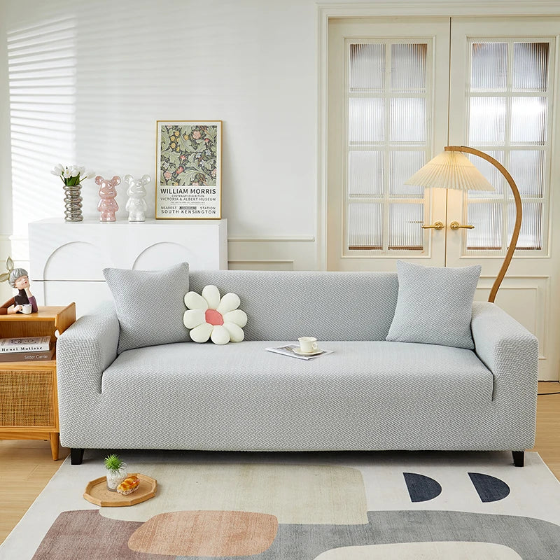 Jacquard Elastic Sofa Slipcover Adjustable Non-slip Stretch Sofa Cover Home Living Room Sofa Protector Cover Home Decor - Image 7