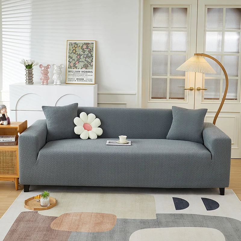 Jacquard Elastic Sofa Slipcover Adjustable Non-slip Stretch Sofa Cover Home Living Room Sofa Protector Cover Home Decor - Image 8