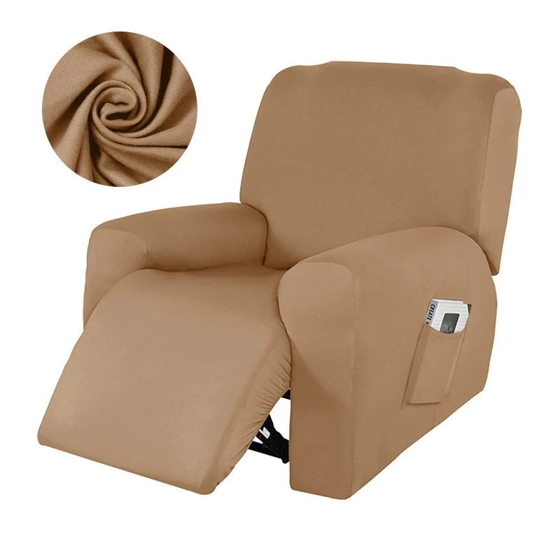 Jacquard Recliner Sofa Covers Elastic Sofa Protector Couch Cover Stretch Recliner Slipcovers - Image 19