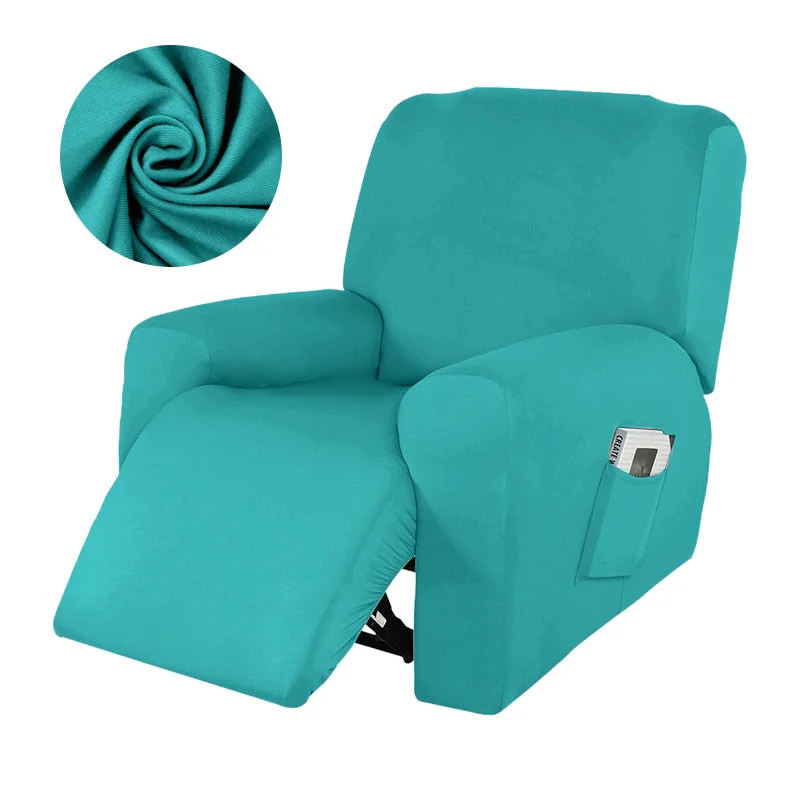 Jacquard Recliner Sofa Covers Elastic Sofa Protector Couch Cover Stretch Recliner Slipcovers - Image 25