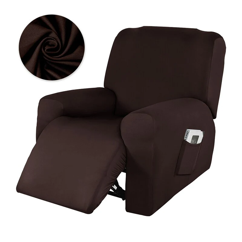 Knitted Recliner Sofa Cover Stretch Sofas Protector For Living Room Lazy Boy Relax Armchair Covers 1/2/3/4 Seater For Home Decor - Image 20