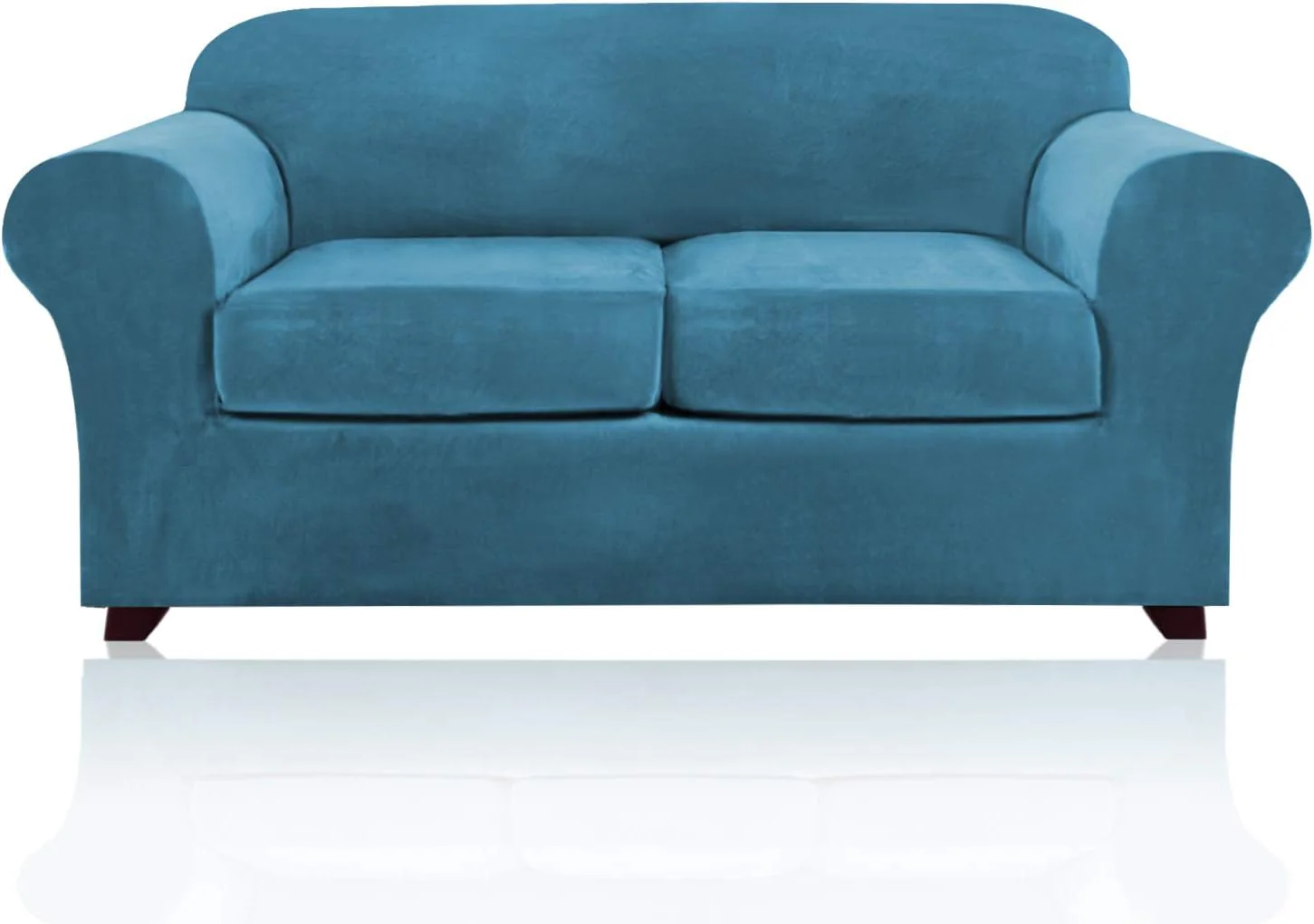 Luxury Real Velvet Stretch Sofa Covers Stretch Velvet Couch Covers for Cushion Sofa Slipcovers Soft Sofa Slip Covers Furniture Covers Cushion Covers Machine Washable - Image 27